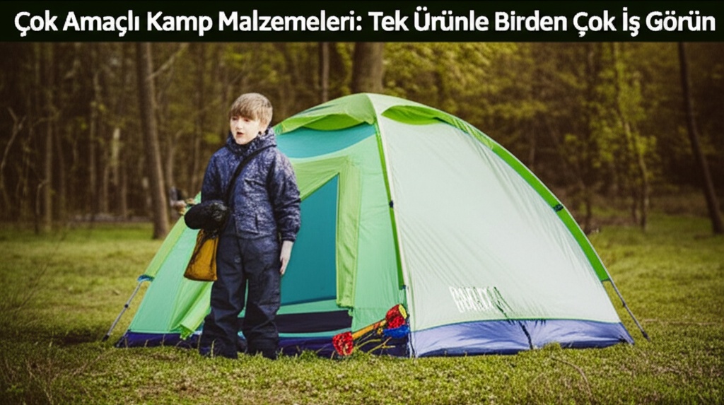 Çok Amaçlı Kamp Malzemeleri: Tek Ürünle Birden Çok İş Görün