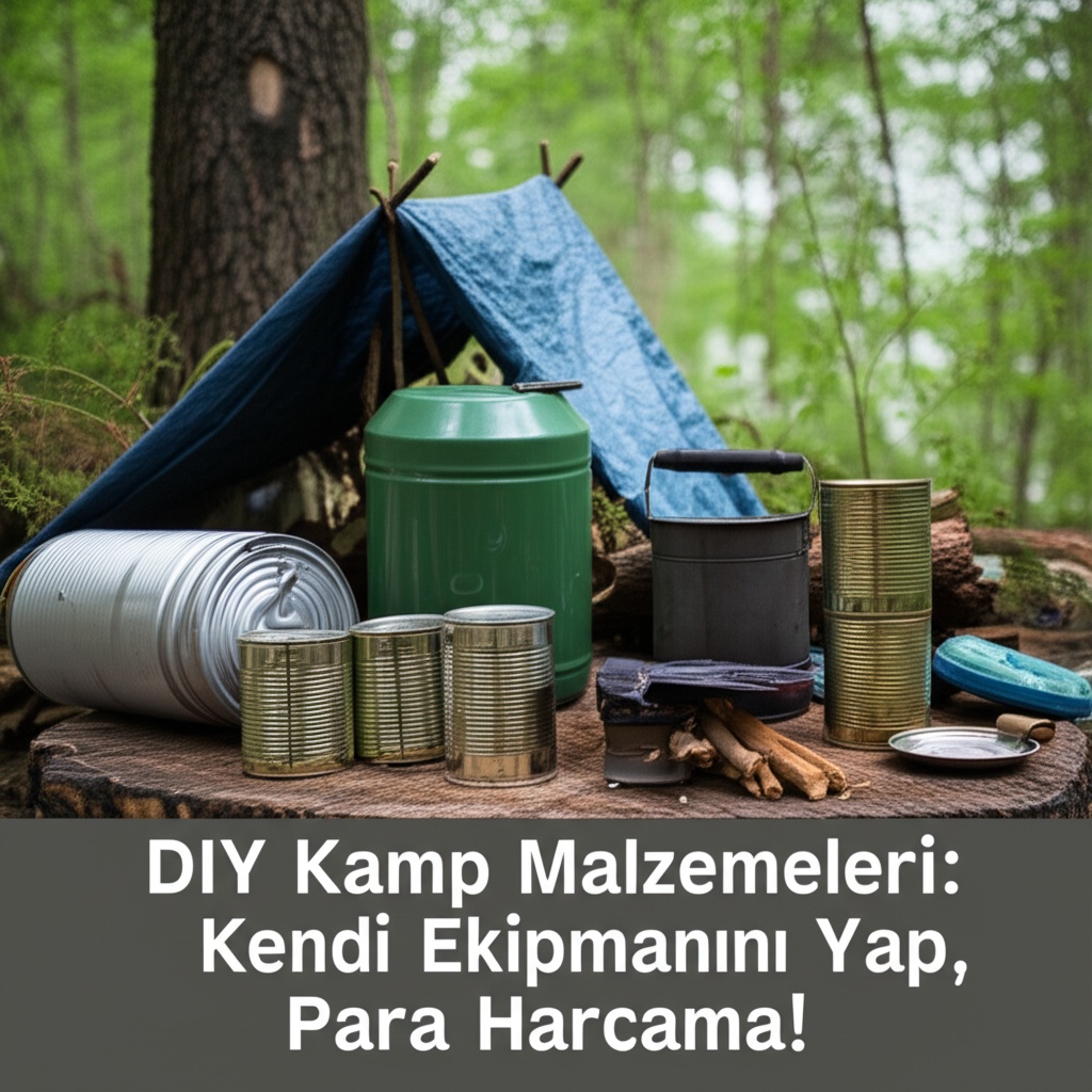 DIY Kamp Malzemeleri: Kendi Ekipmanını Yap, Para Harcama!