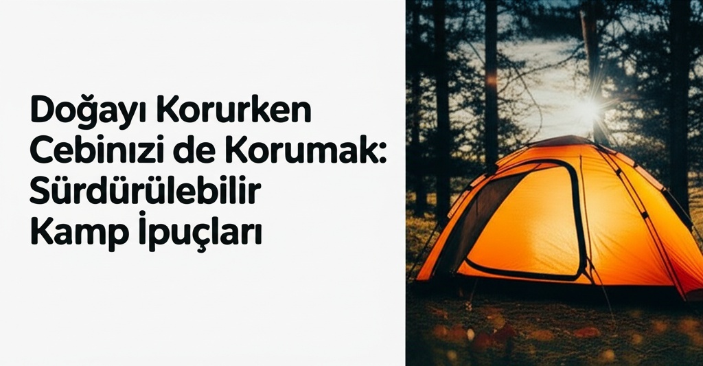 Doğayı Korurken Cebinizi de Korumak: Sürdürülebilir Kamp İpuçları