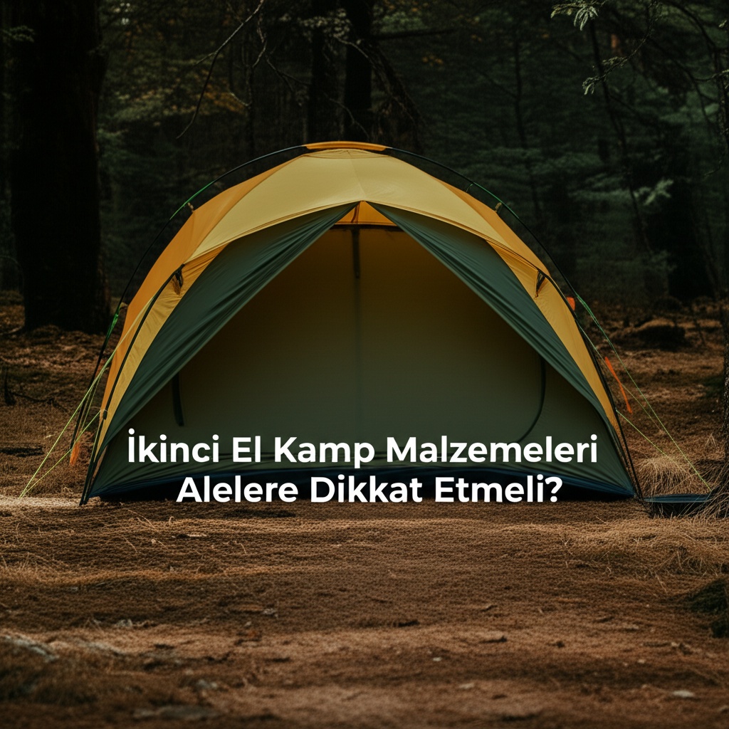 İkinci El Kamp Malzemeleri Alırken Nelere Dikkat Etmeli?