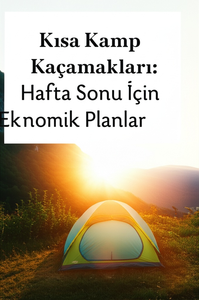Kısa Kamp Kaçamakları: Hafta Sonu İçin Ekonomik Planlar