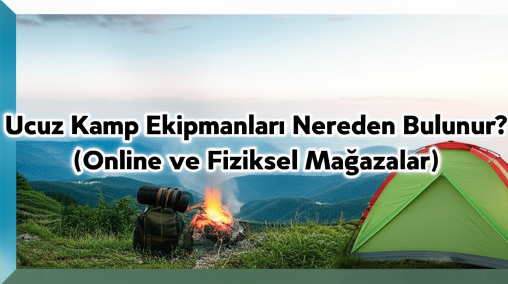 Ucuz Kamp Ekipmanları Nereden Bulunur? (Online ve Fiziksel Mağazalar)